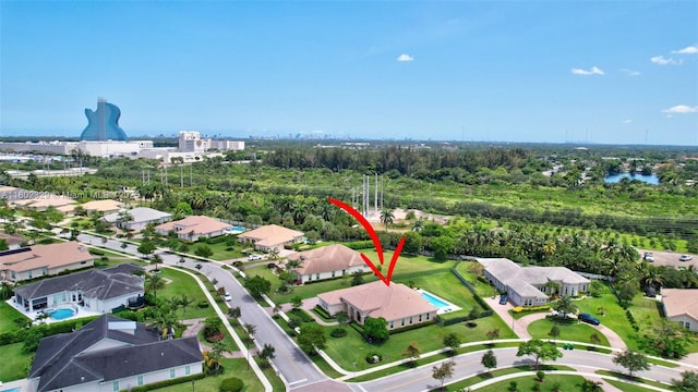 5474 S Sterling Ranch Cir, Davie, FL 33314 - aerial overview of property's location featuring nearby suburban area