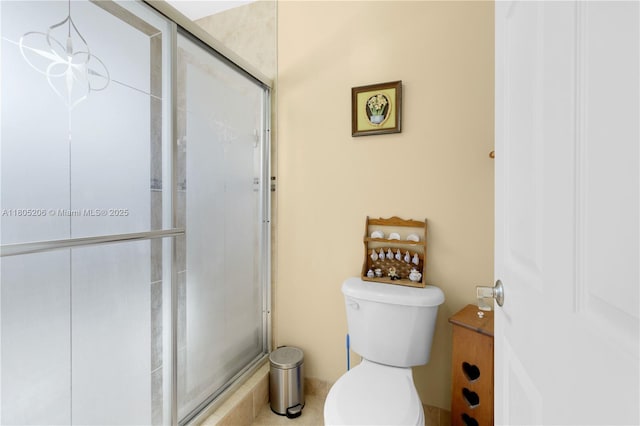 22041 SW 127th Ct, Miami, FL 33170 - full bathroom with a stall shower and toilet