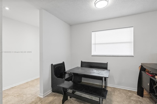 10772 La Placida Dr Unit 7-203, Coral Springs, FL 33065 - office with a textured ceiling and baseboards