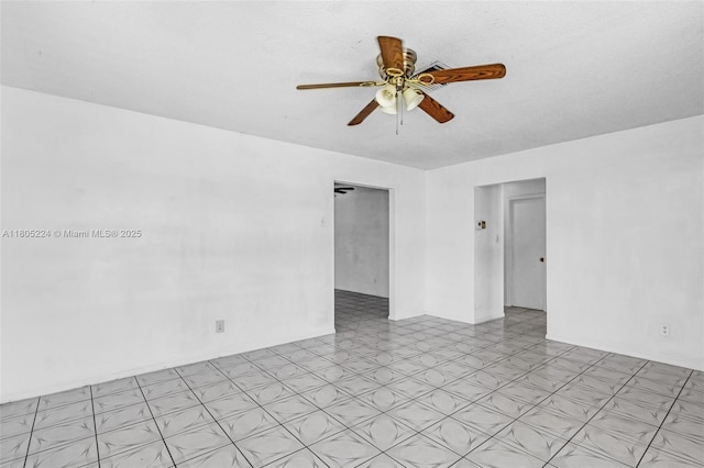 7612 NW 68th Ave, Tamarac, FL 33321 - unfurnished room featuring a ceiling fan and light flooring