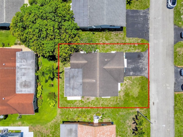 7612 NW 68th Ave, Tamarac, FL 33321 - aerial view of property's location with property parcel outlined