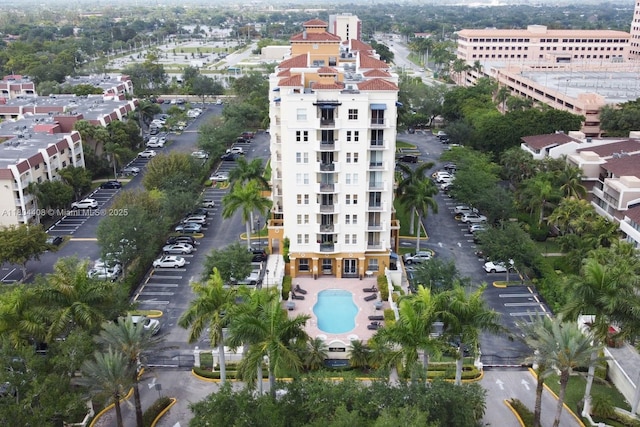9021 SW 94th St Unit 306, Miami, FL 33176 - aerial view of a pool