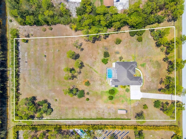 view of property location featuring property parcel outlined