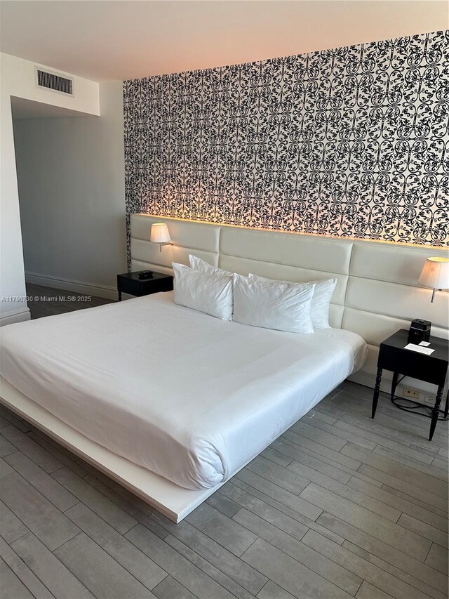 1100 W Ave Unit 1206, Miami Beach, FL 33139 - bedroom with wood finished floors