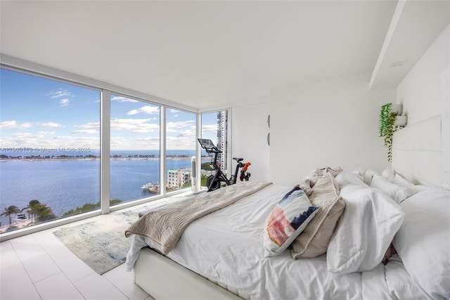 2101 Brickell Ave Unit 807, Miami, FL 33129 - bedroom with a water view