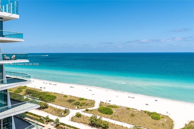 9341 Collins Ave Unit 1204, Surfside, FL 33154 - water view featuring local beach