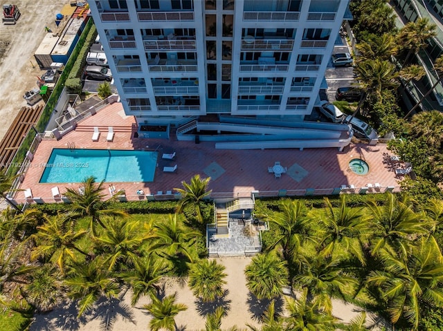 9341 Collins Ave Unit 1204, Surfside, FL 33154 - view of subject property featuring a pool area