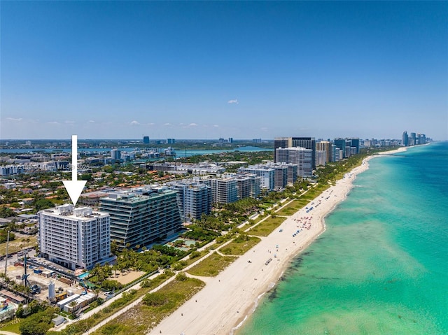 9341 Collins Ave Unit 1204, Surfside, FL 33154 - view of urban area with expansive beach