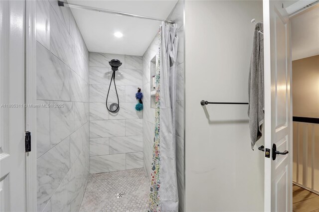 1033 NW 124th Ave, Pembroke Pines, FL 33026 - full bathroom with tiled shower and recessed lighting