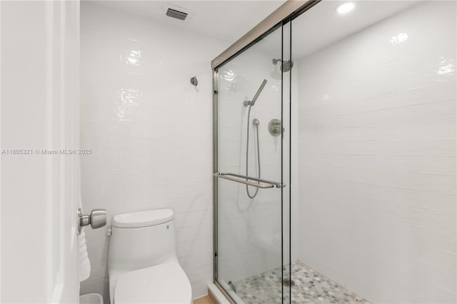 2655 Collins Ave Unit 411, Miami Beach, FL 33140 - full bath featuring a shower stall and toilet