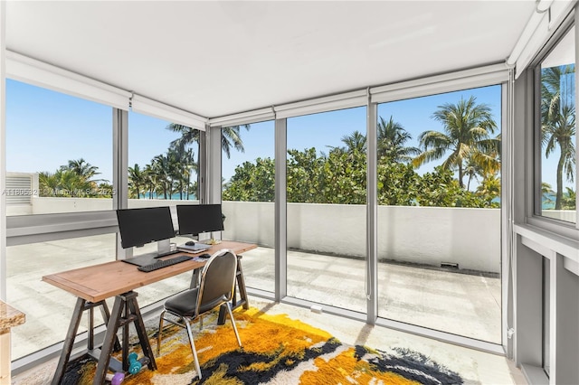 2655 Collins Ave Unit 411, Miami Beach, FL 33140 - view of sunroom