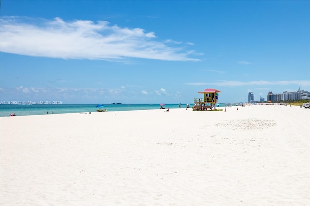 2655 Collins Ave Unit 411, Miami Beach, FL 33140 - water view featuring local beach