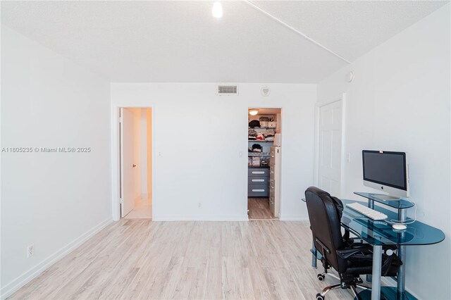 1817 S Ocean Dr Unit 0918, Hallandale Beach, FL 33009 - office with light wood-type flooring and baseboards