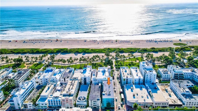 701 Collins Ave Unit 1F, Miami Beach, FL 33139 - aerial view of expansive coastline