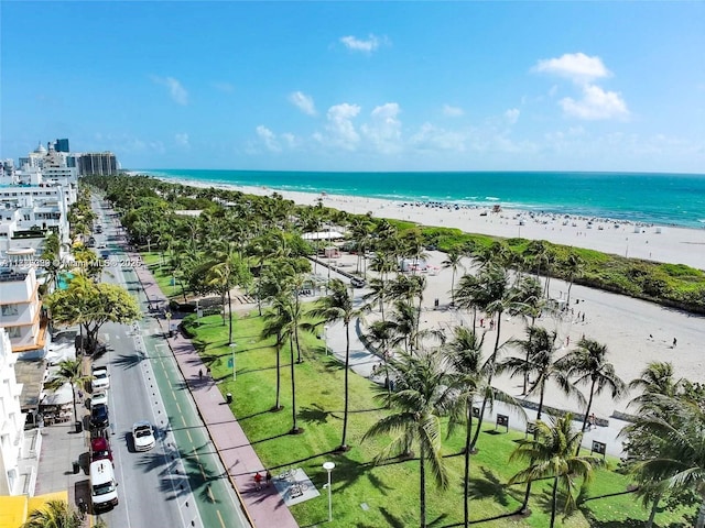 701 Collins Ave Unit 1F, Miami Beach, FL 33139 - water view with local beach