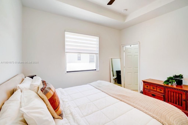 10602 W 33rd Way, Hialeah, FL 33018 - bedroom with a ceiling fan