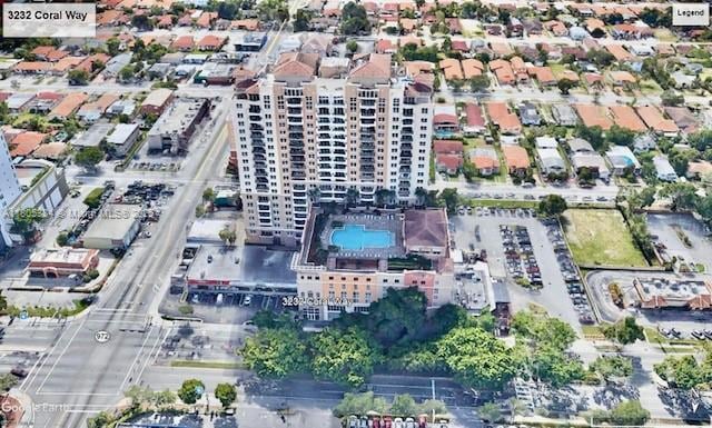 3232 SW 22nd Ter Unit 1303, Miami, FL 33145 - aerial overview of property's location