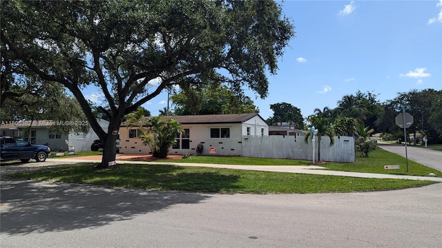 3601 N 72nd Ave, Hollywood, FL 33024 - view of ranch-style home