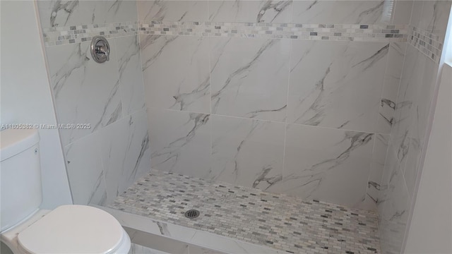 3601 N 72nd Ave, Hollywood, FL 33024 - bathroom with a marble finish shower and toilet