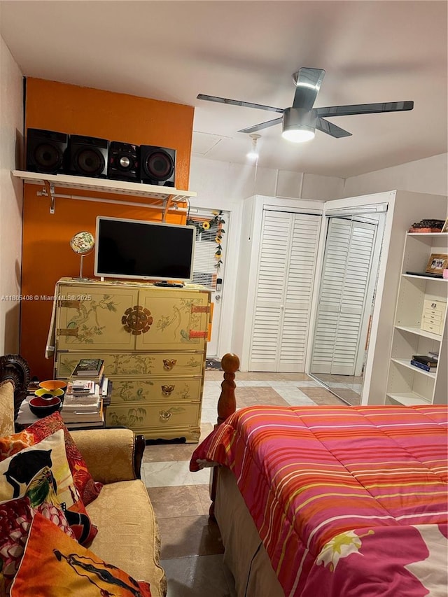 9481 W Elm Ln, Miramar, FL 33025 - bedroom featuring ceiling fan