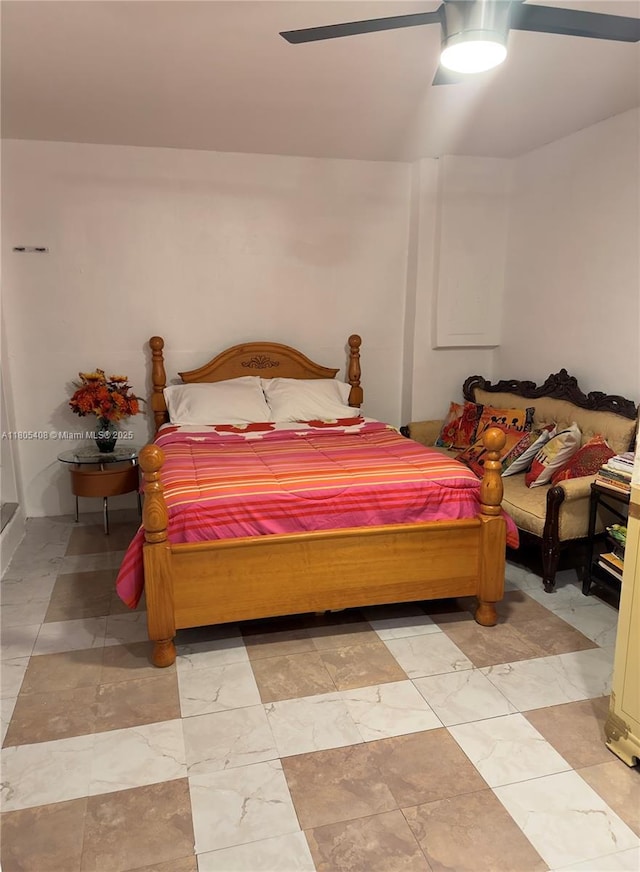 9481 W Elm Ln, Miramar, FL 33025 - bedroom featuring a ceiling fan