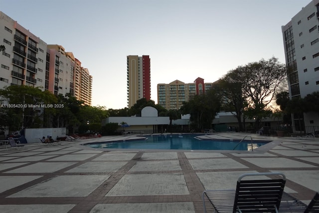 17011 N Bay Rd Unit 408, Sunny Isles Beach, FL 33160 - community pool with a patio area