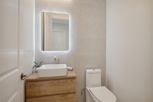 5630 N Sterling Ranch Dr, Davie, FL 33314 - bathroom featuring toilet and vanity