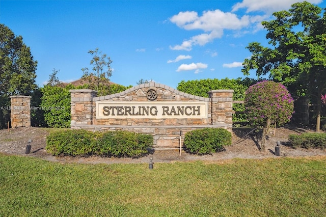 5630 N Sterling Ranch Dr, Davie, FL 33314 - community / neighborhood sign with a lawn