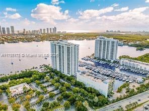 17301 Biscayne Blvd Unit 603, North Miami Beach, FL 33160 - bird's eye view of a nearby body of water and skyline