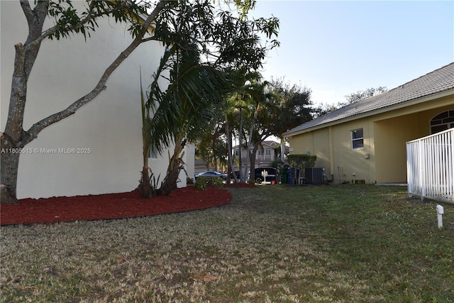 2925 SW 133rd Ave, Miramar, FL 33027 - view of grassy yard with cooling unit
