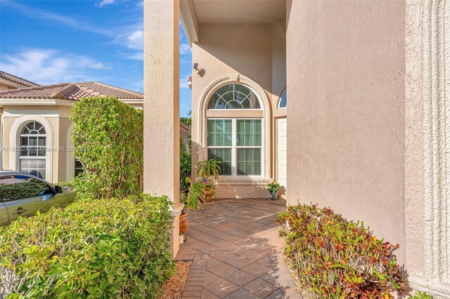 5957 NW 125th Ave, Coral Springs, FL 33076 - entrance to property featuring stucco siding