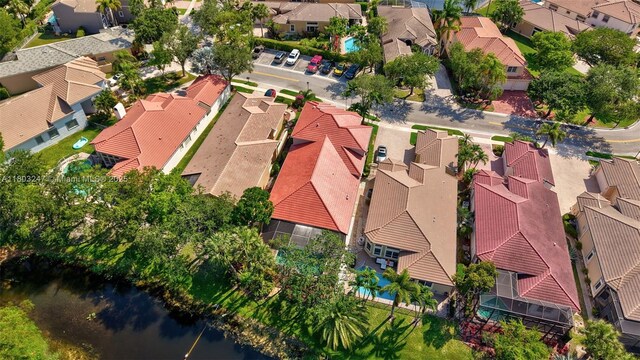 5957 NW 125th Ave, Coral Springs, FL 33076 - aerial view of residential area with a large body of water