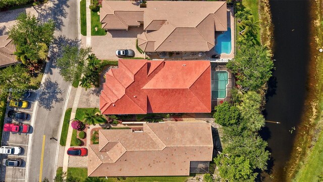 5957 NW 125th Ave, Coral Springs, FL 33076 - drone / aerial view of a pool area