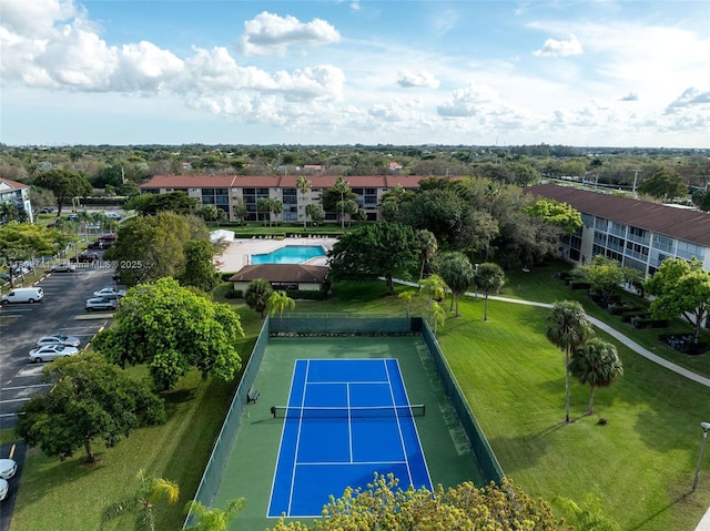 13250 SW 7th Ct Unit 208L, Pembroke Pines, FL 33027 - bird's eye view of a pool