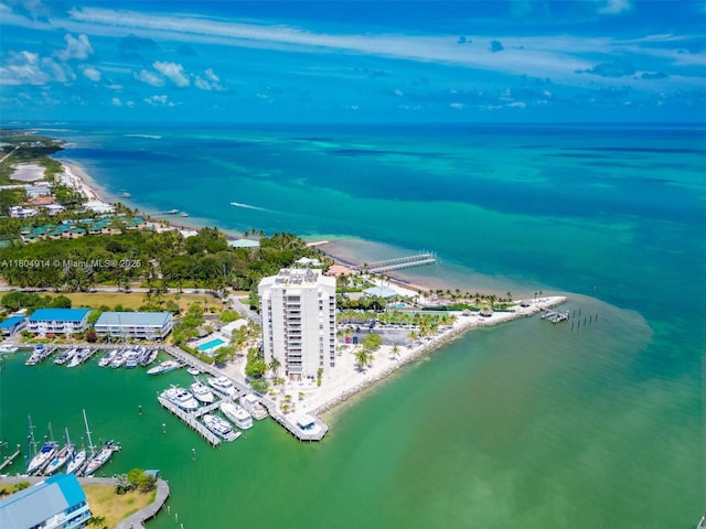 2000 Coco Plum Dr Unit 301, Marathon, FL 33050 - aerial view of a large body of water and a marina