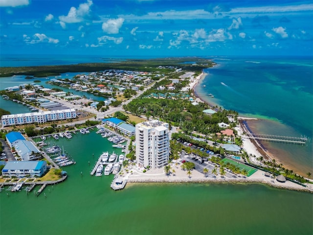 2000 Coco Plum Dr Unit 301, Marathon, FL 33050 - bird's eye view of a large body of water and numerous boat docks