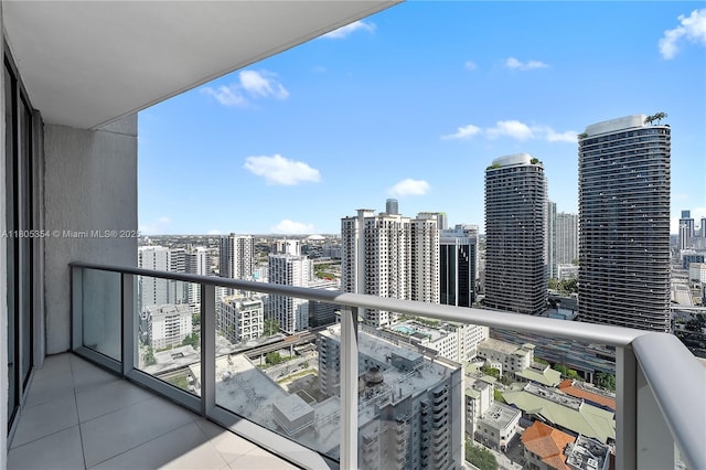 1100 S Miami Ave Unit 3210, Miami, FL 33130 - balcony featuring a view of city