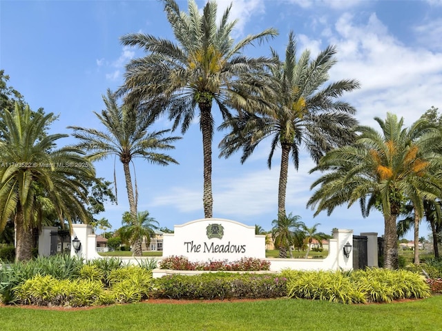 1128 Hidden Valley Way, Weston, FL 33327 - view of community sign