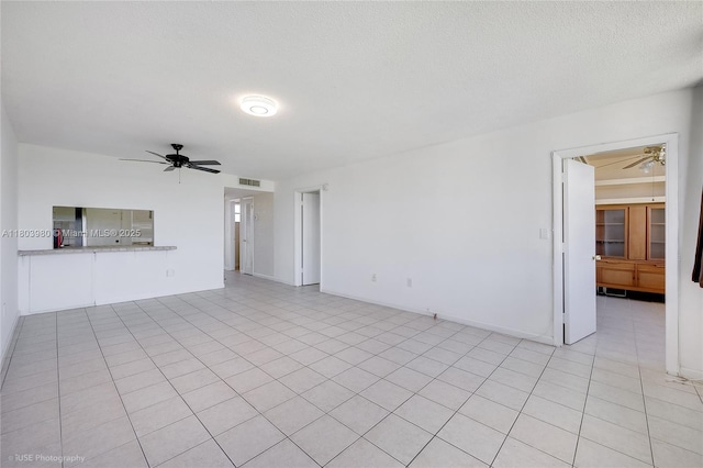 1551 NE Miami Gardens Dr Unit 322, Miami, FL 33179 - unfurnished living room featuring ceiling fan and light tile patterned floors
