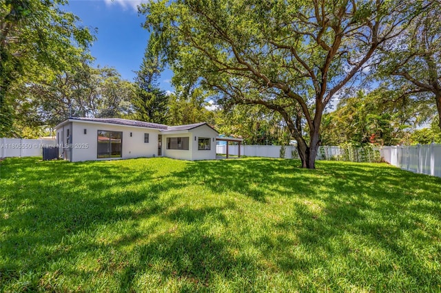 53 NW 107th St, Miami Shores, FL 33168 - view of fenced backyard