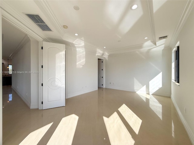 11930 NW 8th St, Plantation, FL 33325 - additional living space with recessed lighting and baseboards