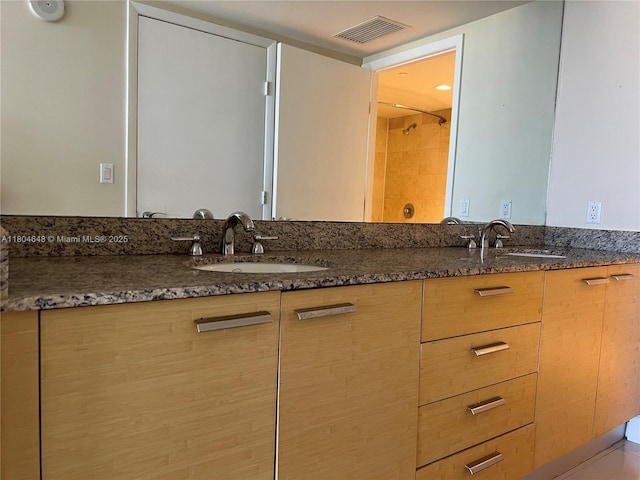 1800 S Ocean Dr Unit 2006, Hallandale Beach, FL 33009 - full bath with a shower and double vanity