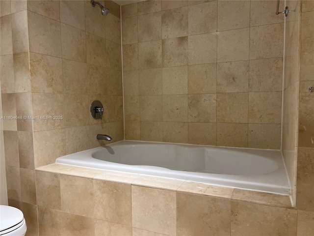 1800 S Ocean Dr Unit 2006, Hallandale Beach, FL 33009 - full bathroom with toilet and tiled shower / bath combo