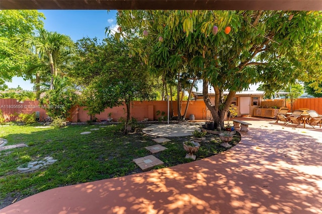 9875 SW 26th Ter, Miami, FL 33165 - view of yard with a patio