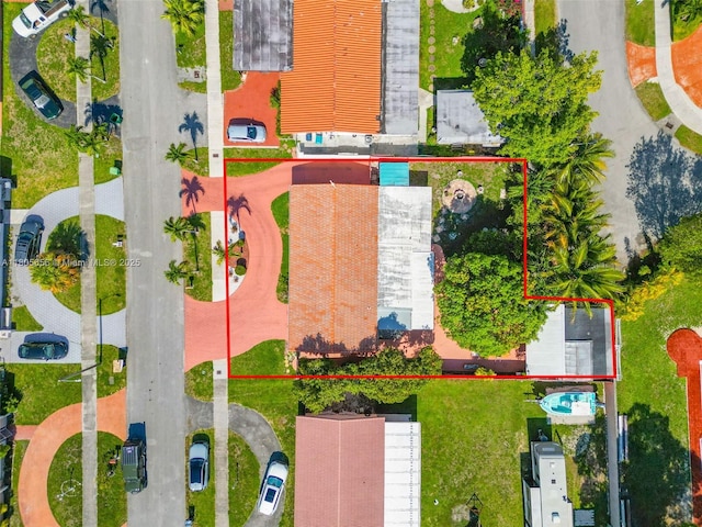 9875 SW 26th Ter, Miami, FL 33165 - view of property location featuring property parcel outlined