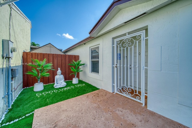 6755 NW 199th St, Hialeah, FL 33015 - view of yard featuring a patio