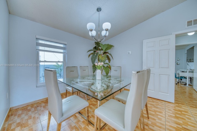6755 NW 199th St, Hialeah, FL 33015 - dining area with a chandelier and baseboards