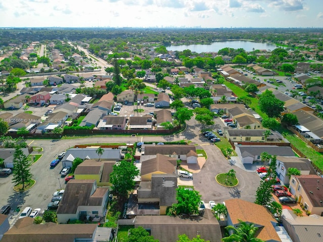 6755 NW 199th St, Hialeah, FL 33015 - aerial view of property's location with a large body of water and nearby suburban area