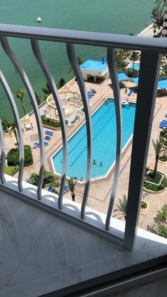 7601 E Treasure Dr Unit 1622, North Bay Village, FL 33141 - view of swimming pool