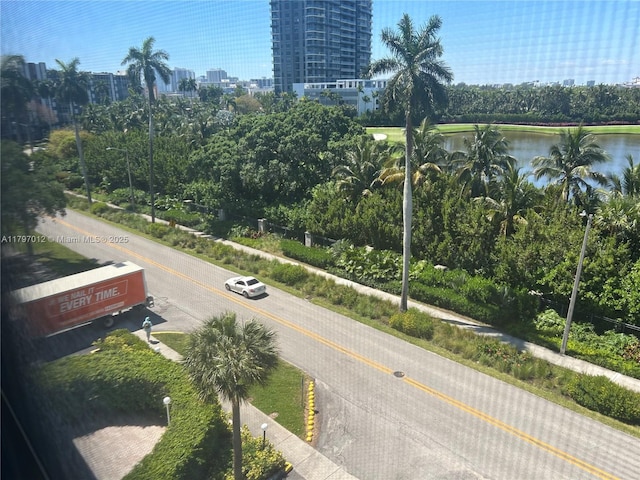 400 Diplomat Pkwy Unit 611, Hallandale Beach, FL 33009 - water view featuring nearby urban area and a tree filled landscape